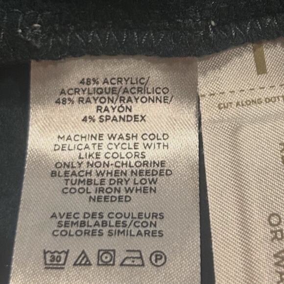 New Lou & Grey x LOFT size M Dress Sweatshirt Cowl Neck Cozy DARK GREEN NWT G25 - Picture 10 of 10